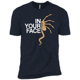 T-Shirts Midnight Navy / YXS IN YOUR FACE Boys Premium T-Shirt