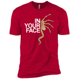 T-Shirts Red / YXS IN YOUR FACE Boys Premium T-Shirt