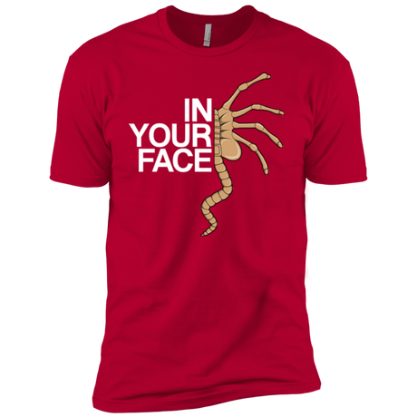 T-Shirts Red / YXS IN YOUR FACE Boys Premium T-Shirt