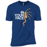 T-Shirts Royal / YXS IN YOUR FACE Boys Premium T-Shirt
