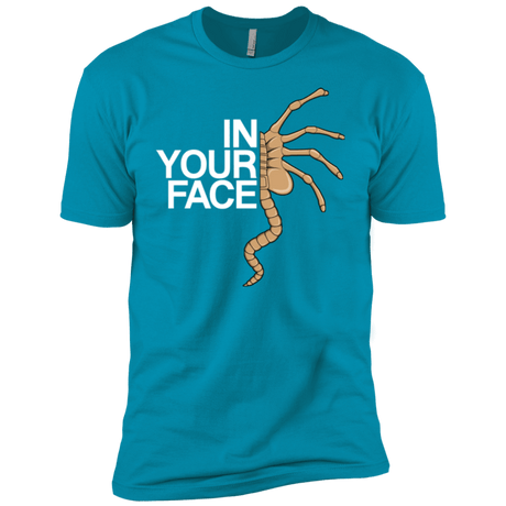 T-Shirts Turquoise / YXS IN YOUR FACE Boys Premium T-Shirt