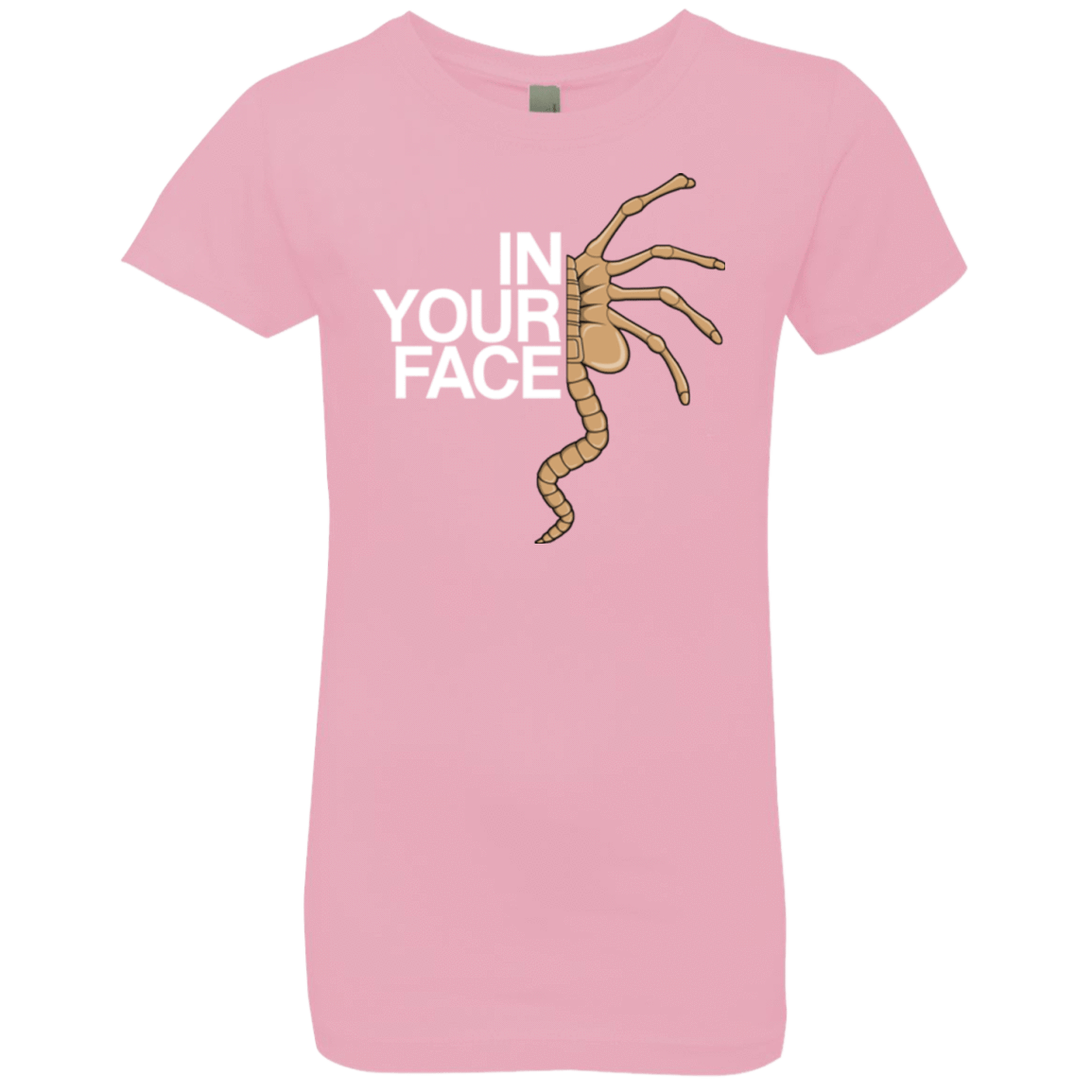 T-Shirts Light Pink / YXS IN YOUR FACE Girls Premium T-Shirt