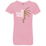 T-Shirts Light Pink / YXS IN YOUR FACE Girls Premium T-Shirt