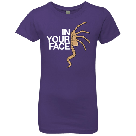 T-Shirts Purple Rush / YXS IN YOUR FACE Girls Premium T-Shirt