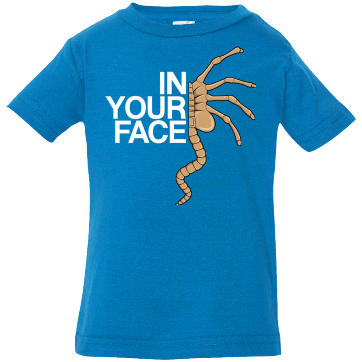 T-Shirts Cobalt / 6 Months IN YOUR FACE Infant Premium T-Shirt