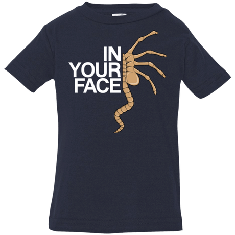 T-Shirts Navy / 6 Months IN YOUR FACE Infant Premium T-Shirt