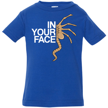 T-Shirts Royal / 6 Months IN YOUR FACE Infant Premium T-Shirt