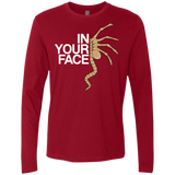 T-Shirts Cardinal / Small IN YOUR FACE Men's Premium Long Sleeve