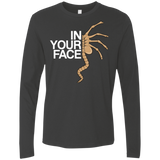 T-Shirts Heavy Metal / Small IN YOUR FACE Men's Premium Long Sleeve