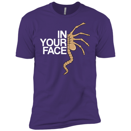 T-Shirts Purple / X-Small IN YOUR FACE Men's Premium T-Shirt