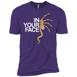 T-Shirts Purple / X-Small IN YOUR FACE Men's Premium T-Shirt