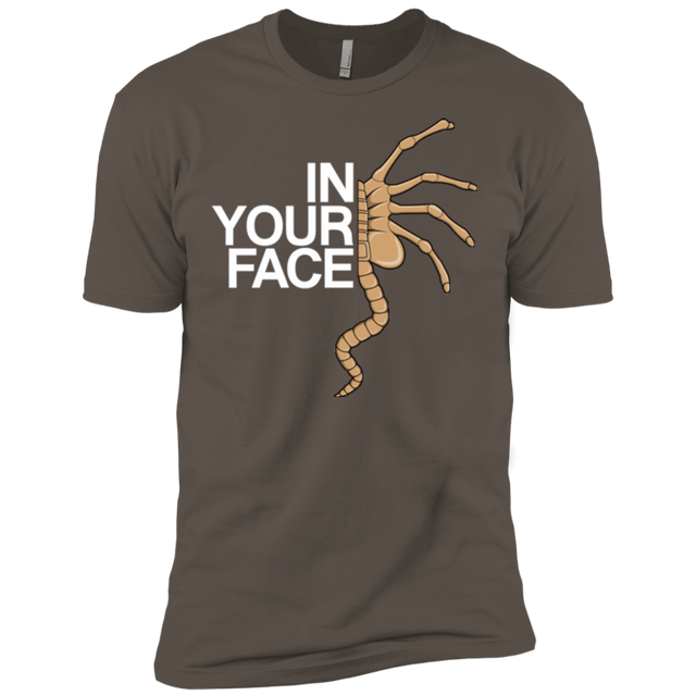 T-Shirts Warm Grey / X-Small IN YOUR FACE Men's Premium T-Shirt
