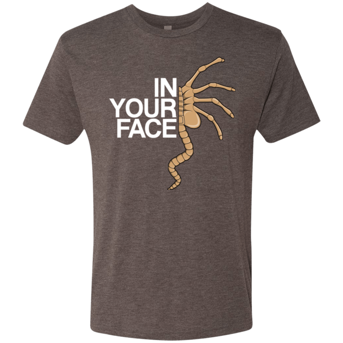 T-Shirts Macchiato / Small IN YOUR FACE Men's Triblend T-Shirt