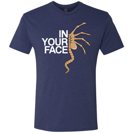 T-Shirts Vintage Navy / Small IN YOUR FACE Men's Triblend T-Shirt