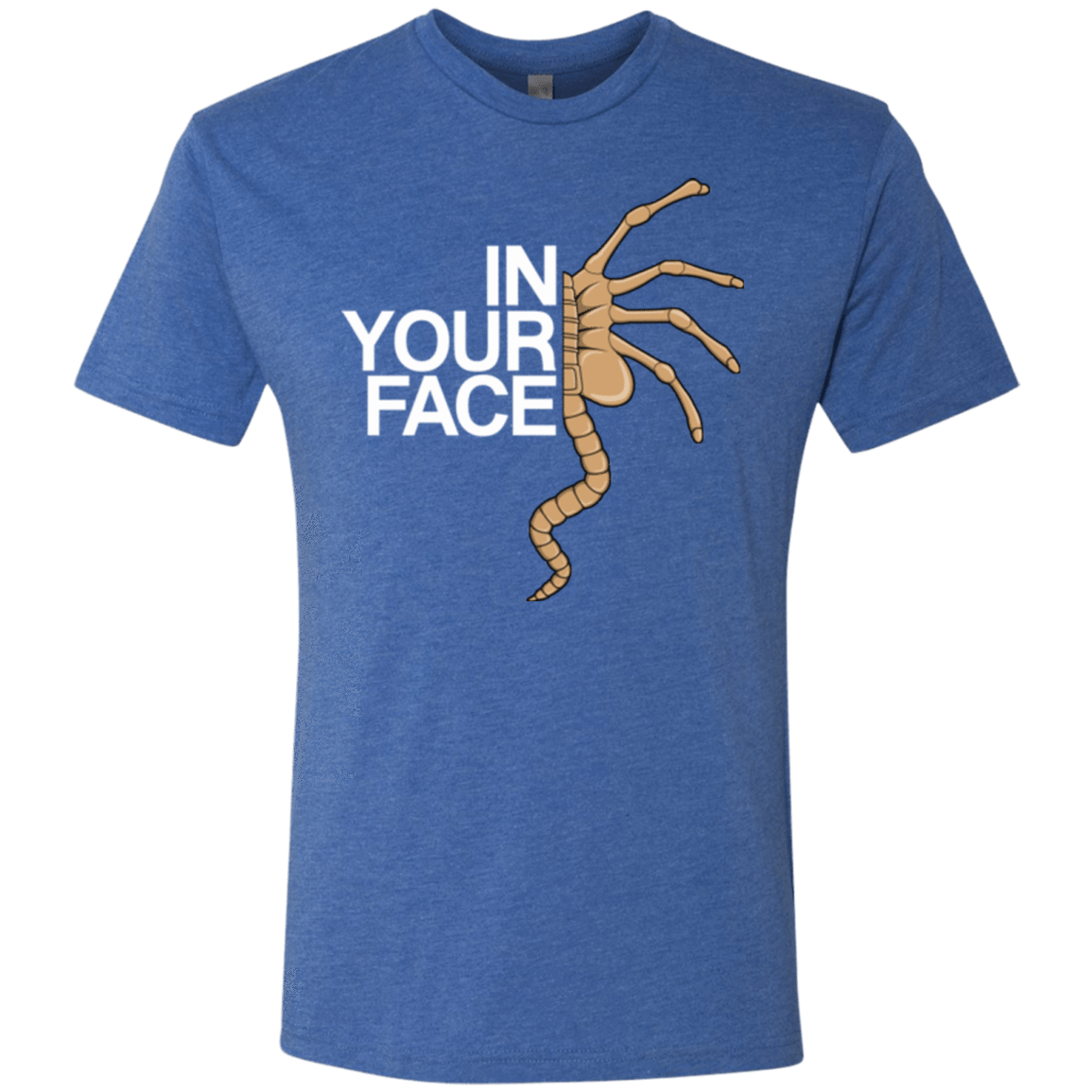 T-Shirts Vintage Royal / Small IN YOUR FACE Men's Triblend T-Shirt