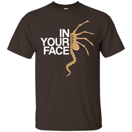 T-Shirts Dark Chocolate / Small IN YOUR FACE T-Shirt