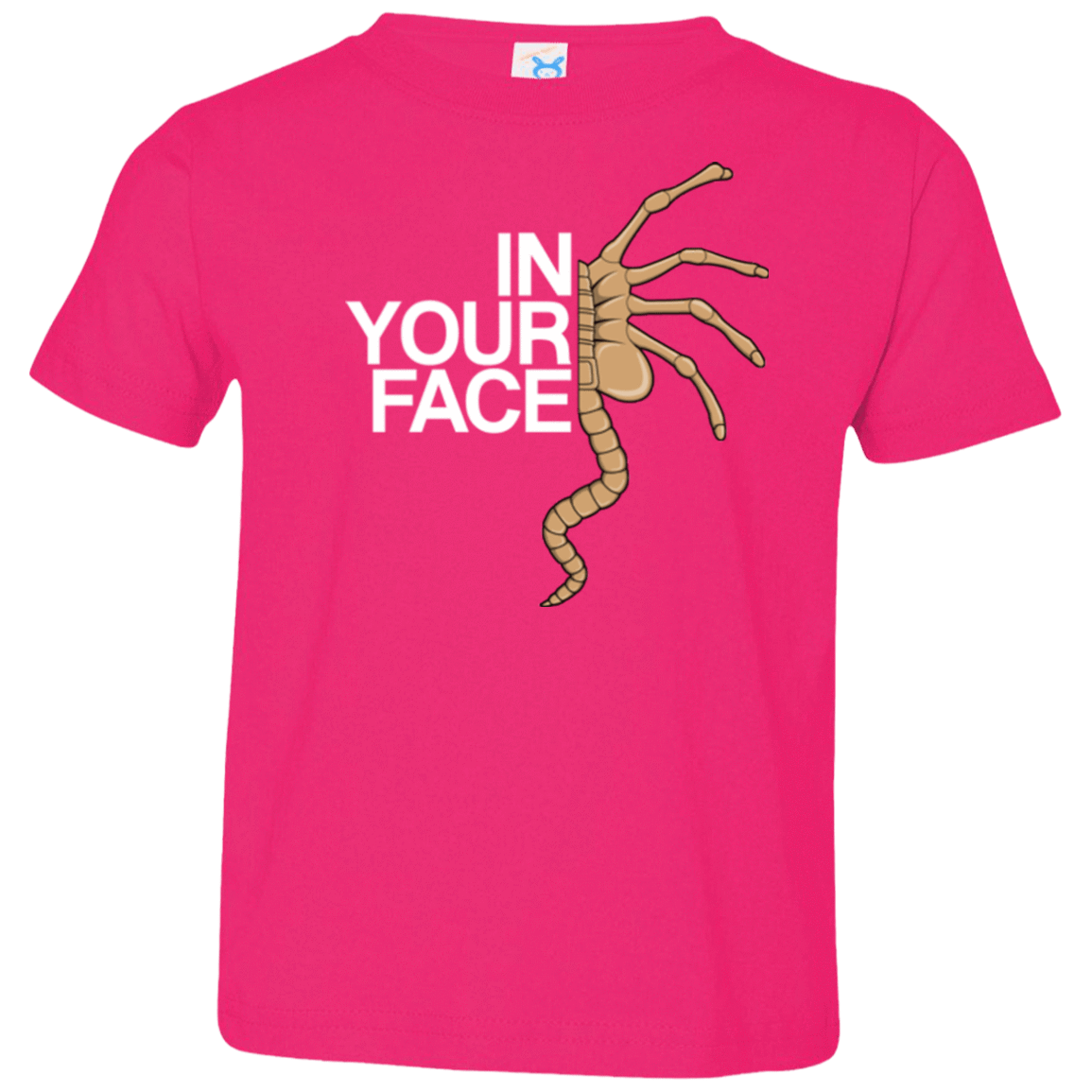 T-Shirts Hot Pink / 2T IN YOUR FACE Toddler Premium T-Shirt