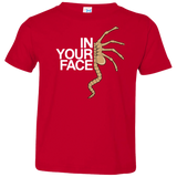 T-Shirts Red / 2T IN YOUR FACE Toddler Premium T-Shirt