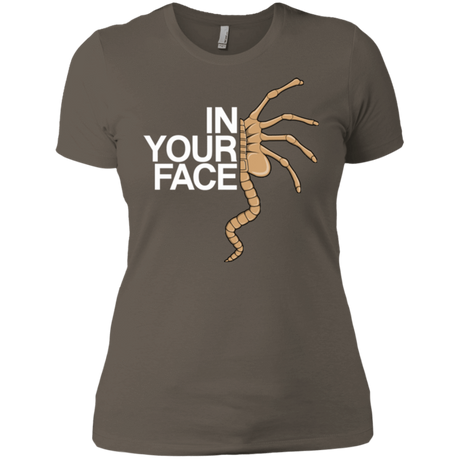 T-Shirts Warm Grey / X-Small IN YOUR FACE Women's Premium T-Shirt