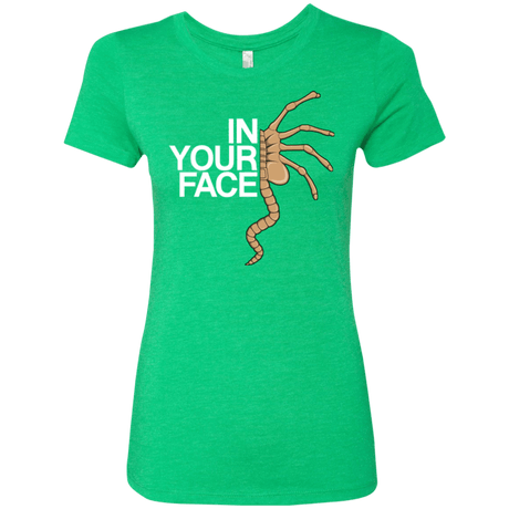 T-Shirts Envy / Small IN YOUR FACE Women's Triblend T-Shirt