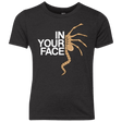 T-Shirts Vintage Black / YXS IN YOUR FACE Youth Triblend T-Shirt