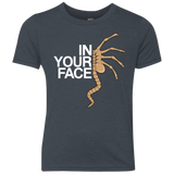 T-Shirts Vintage Navy / YXS IN YOUR FACE Youth Triblend T-Shirt
