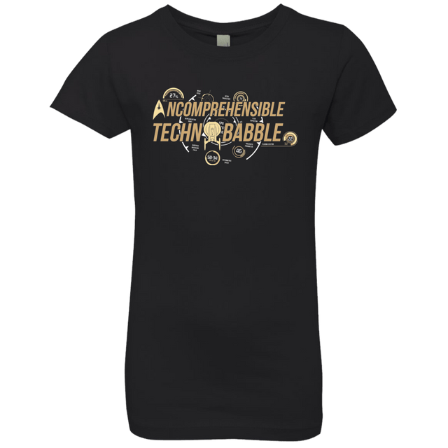 T-Shirts Black / YXS Incombrehensible Technobabble Girls Premium T-Shirt