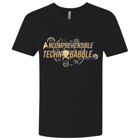 T-Shirts Black / X-Small Incombrehensible Technobabble Men's Premium V-Neck