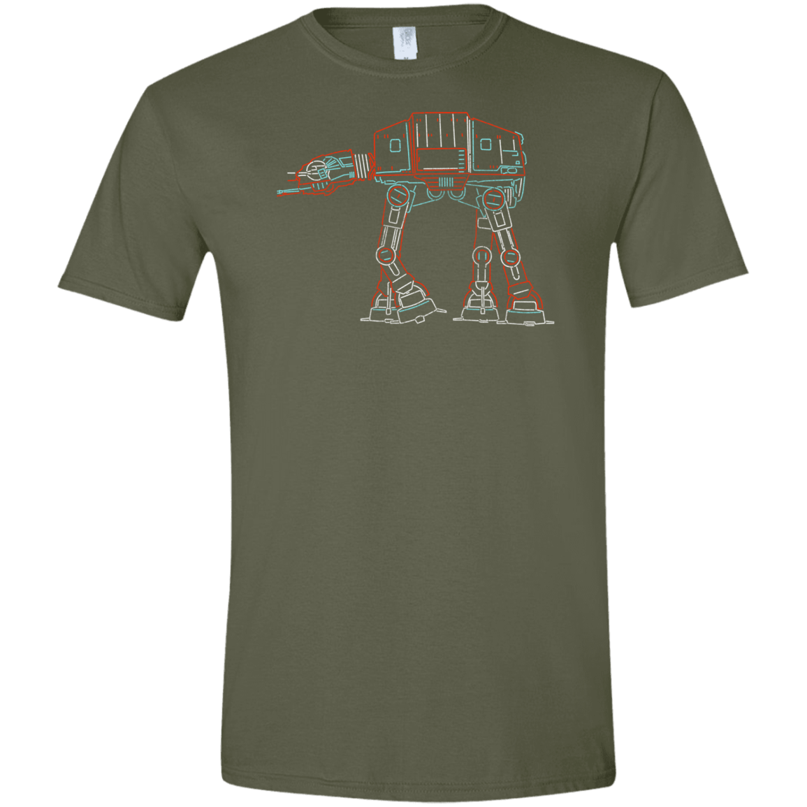 T-Shirts Military Green / S Incoming Hothstiles Men's Semi-Fitted Softstyle