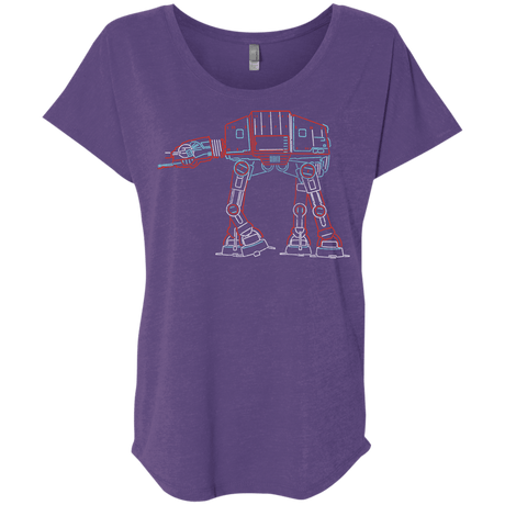 T-Shirts Purple Rush / X-Small Incoming Hothstiles Triblend Dolman Sleeve