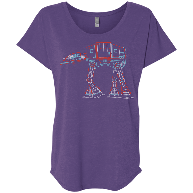 T-Shirts Purple Rush / X-Small Incoming Hothstiles Triblend Dolman Sleeve