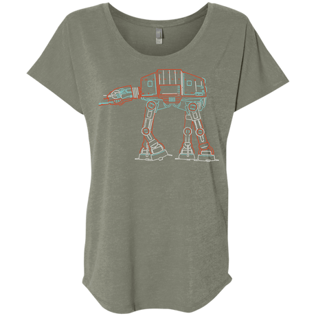 T-Shirts Venetian Grey / X-Small Incoming Hothstiles Triblend Dolman Sleeve
