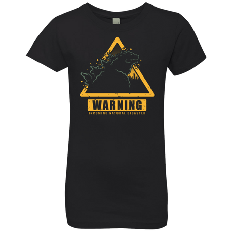 T-Shirts Black / YXS Incoming Natural Disaster Girls Premium T-Shirt