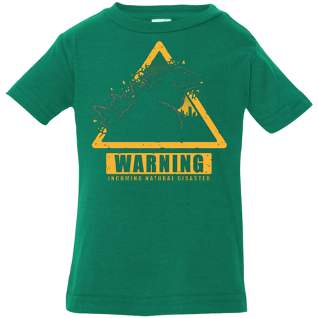 T-Shirts Kelly / 6 Months Incoming Natural Disaster Infant Premium T-Shirt
