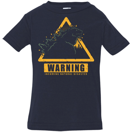 T-Shirts Navy / 6 Months Incoming Natural Disaster Infant Premium T-Shirt