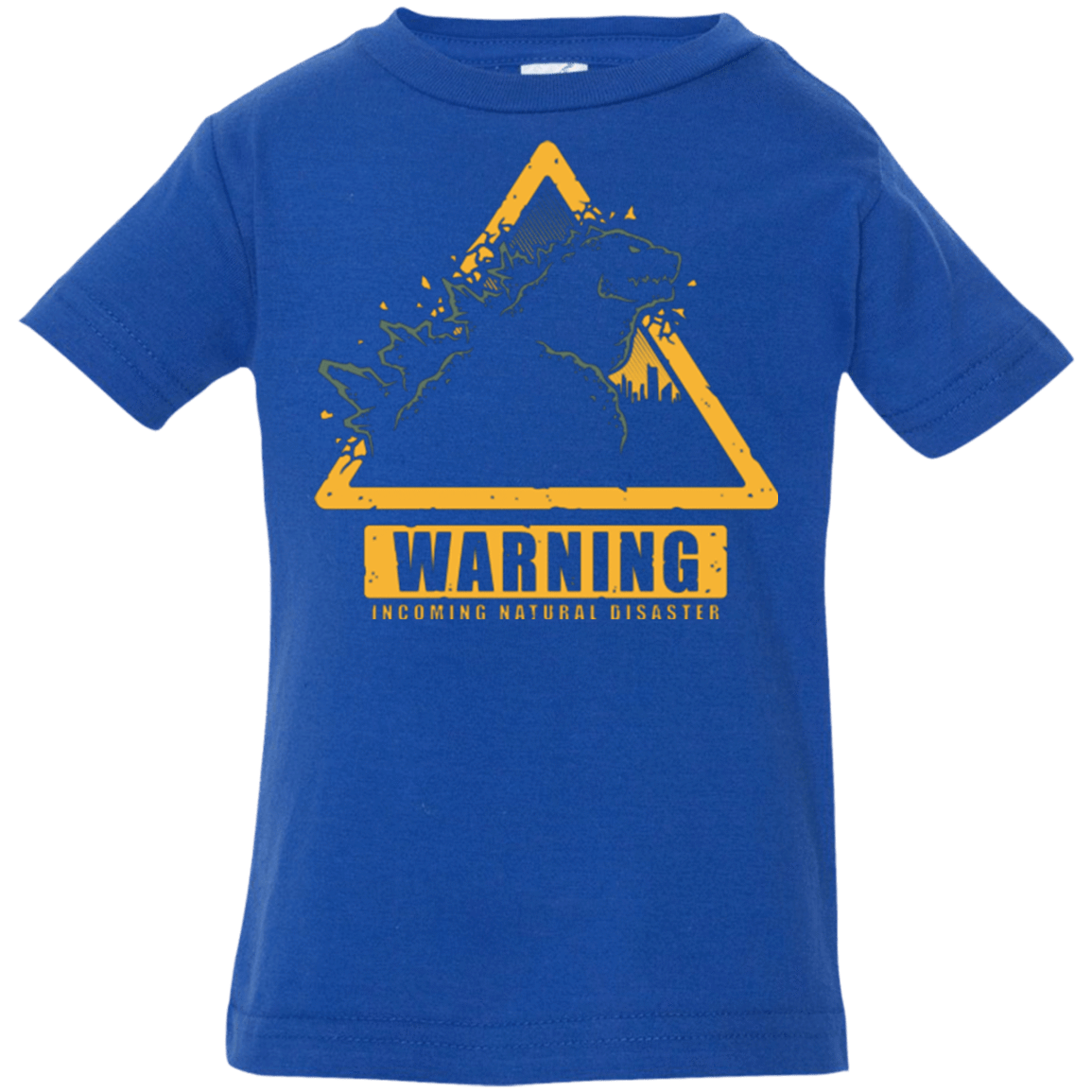 T-Shirts Royal / 6 Months Incoming Natural Disaster Infant Premium T-Shirt