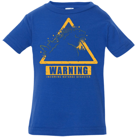 T-Shirts Royal / 6 Months Incoming Natural Disaster Infant Premium T-Shirt