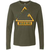 T-Shirts Military Green / Small Incoming Natural Disaster Men's Premium Long Sleeve