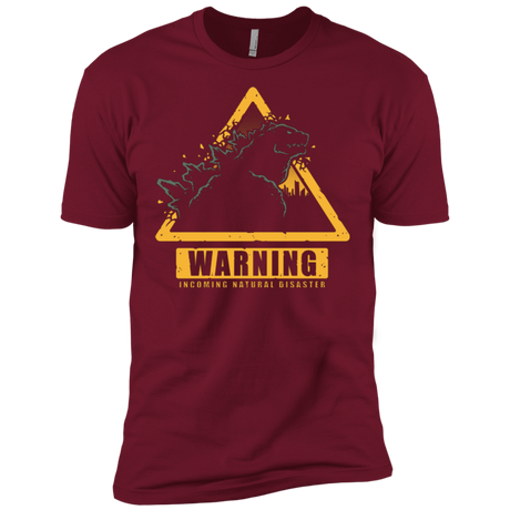 T-Shirts Cardinal / X-Small Incoming Natural Disaster Men's Premium T-Shirt