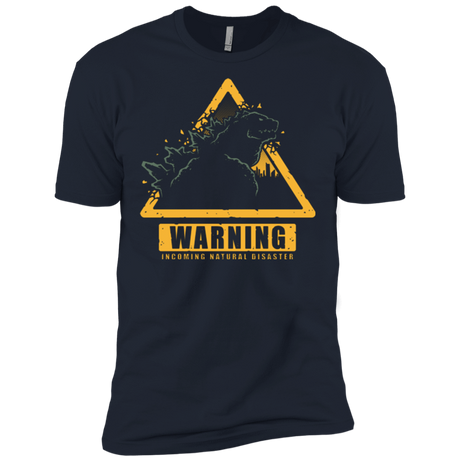 T-Shirts Midnight Navy / X-Small Incoming Natural Disaster Men's Premium T-Shirt