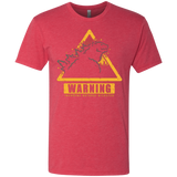 T-Shirts Vintage Red / Small Incoming Natural Disaster Men's Triblend T-Shirt
