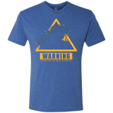 T-Shirts Vintage Royal / Small Incoming Natural Disaster Men's Triblend T-Shirt