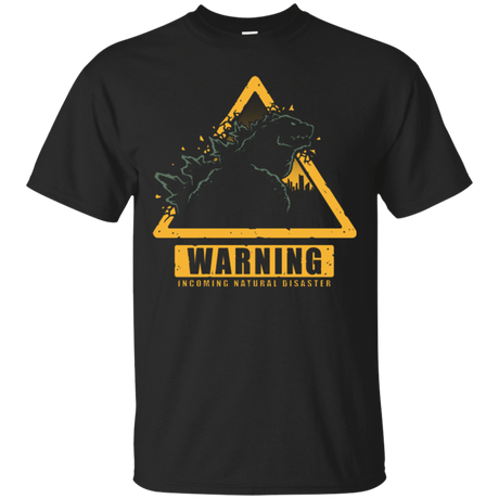 T-Shirts Black / Small Incoming Natural Disaster T-Shirt