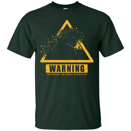 T-Shirts Forest Green / Small Incoming Natural Disaster T-Shirt