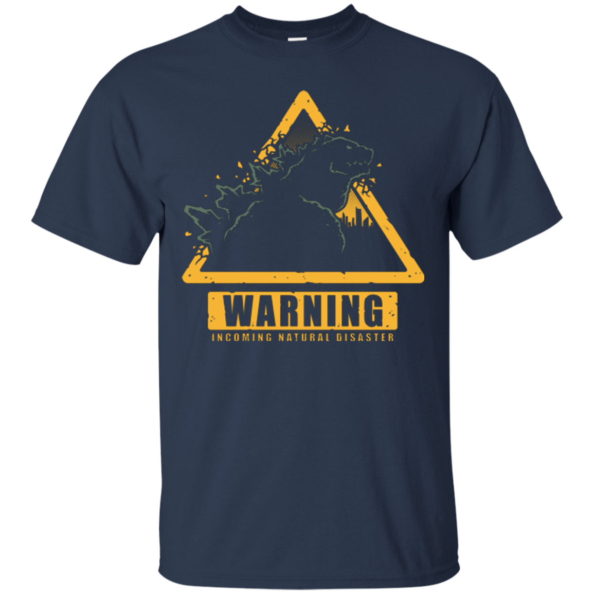 T-Shirts Navy / Small Incoming Natural Disaster T-Shirt