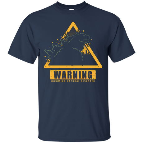 T-Shirts Navy / Small Incoming Natural Disaster T-Shirt