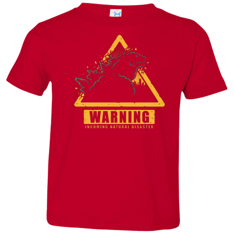 T-Shirts Red / 2T Incoming Natural Disaster Toddler Premium T-Shirt