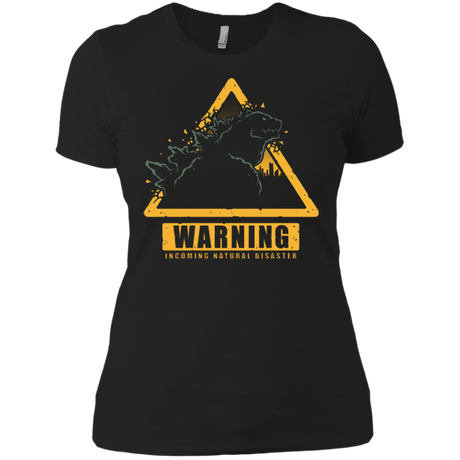 T-Shirts Black / X-Small Incoming Natural Disaster Women's Premium T-Shirt