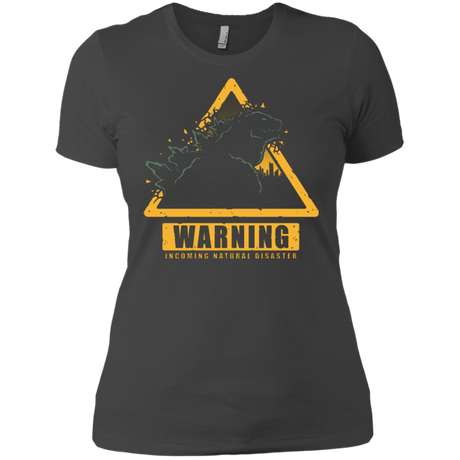 T-Shirts Heavy Metal / X-Small Incoming Natural Disaster Women's Premium T-Shirt