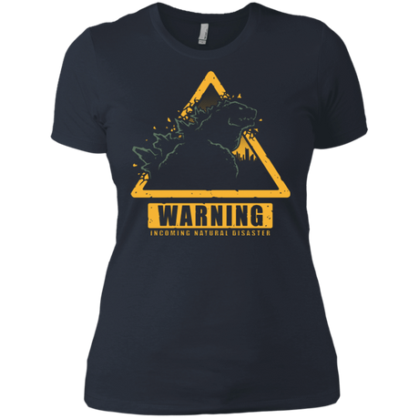 T-Shirts Indigo / X-Small Incoming Natural Disaster Women's Premium T-Shirt